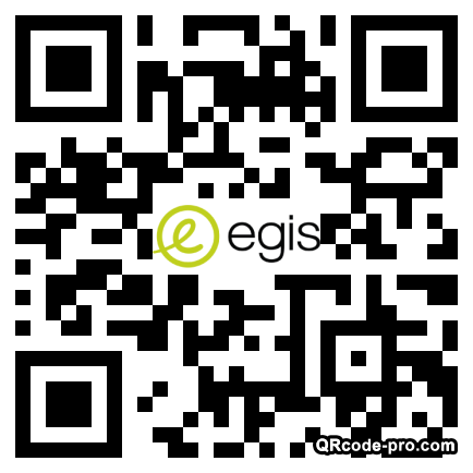 QR code with logo 22Kn0