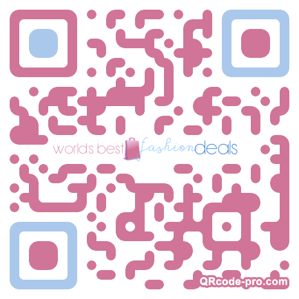 QR code with logo 22Kt0