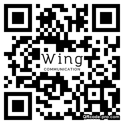 QR code with logo 22R30