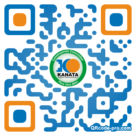 QR code with logo 22Rx0