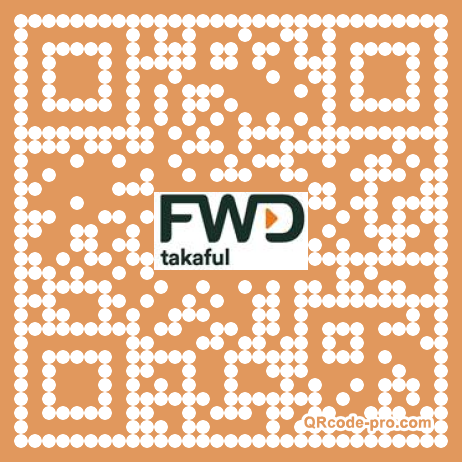 QR code with logo 22Tf0
