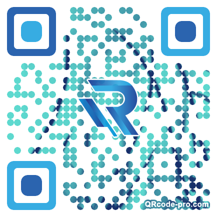 QR code with logo 22Tp0