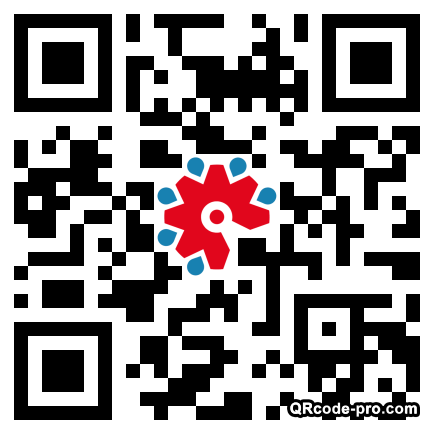 QR code with logo 22Vq0