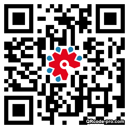 QR code with logo 22Vr0