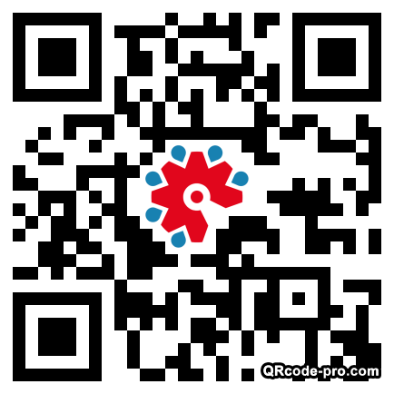 QR code with logo 22Vw0