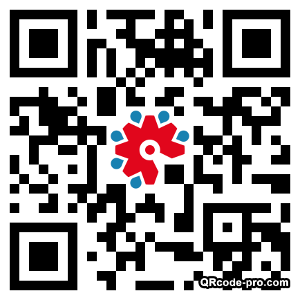 QR code with logo 22Vy0