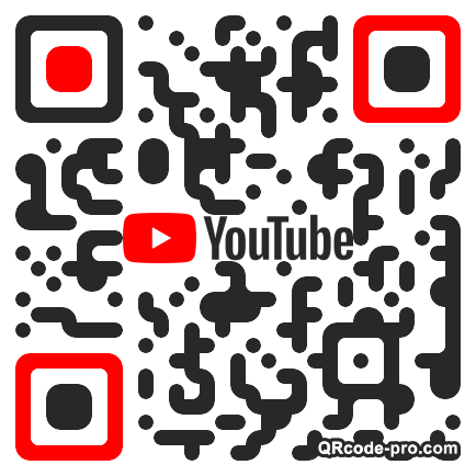 QR code with logo 22p30