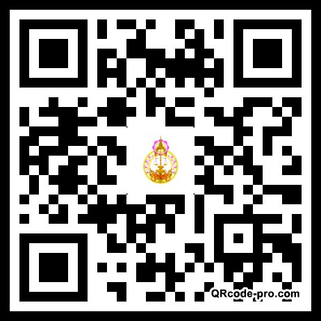 QR code with logo 22pF0
