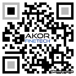 QR code with logo 22vR0