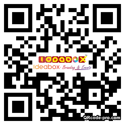 QR code with logo 23Ms0