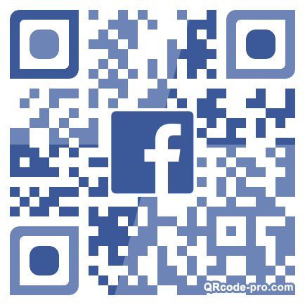 QR code with logo 23X40