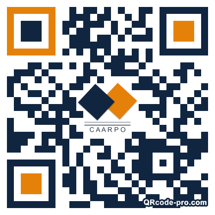 QR code with logo 23hS0
