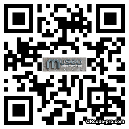 QR code with logo 23k50
