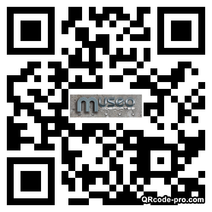 QR code with logo 23kt0