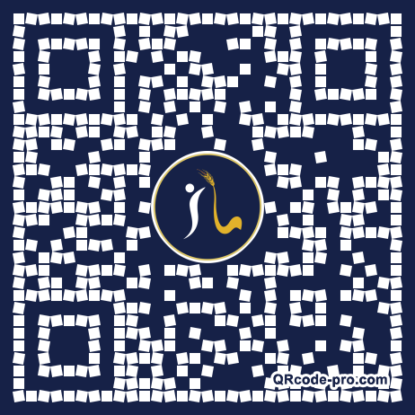 QR code with logo 24GI0