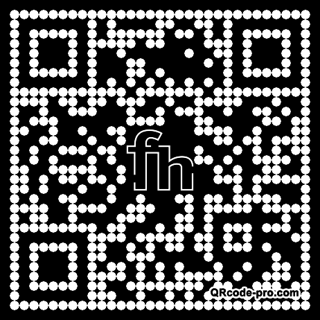 QR code with logo 24Nu0
