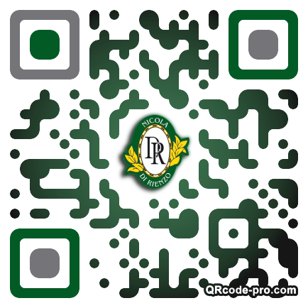 QR code with logo 24X50