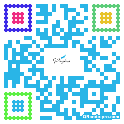 QR code with logo 24s80
