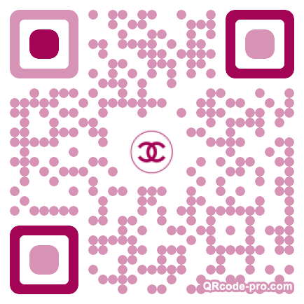 QR code with logo 24wx0