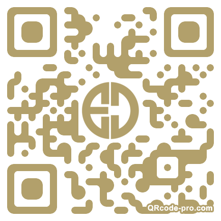 QR code with logo 24x10