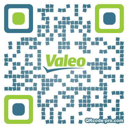 QR code with logo 24x90