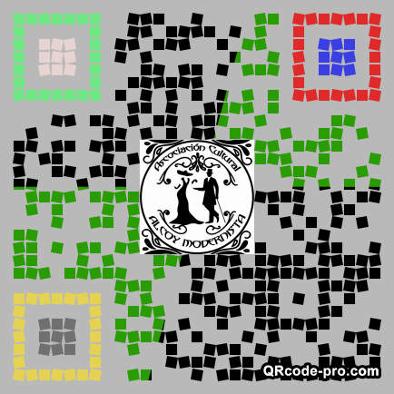 QR code with logo 25Pd0