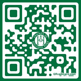 QR code with logo 25Ts0