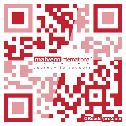 QR code with logo 25t80