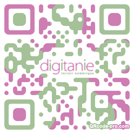 QR code with logo 25tD0
