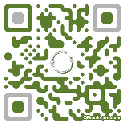 QR code with logo 266P0