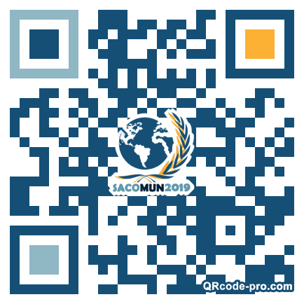 QR code with logo 26hS0