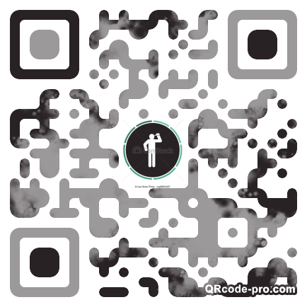 QR code with logo 26hT0