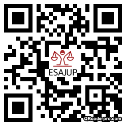 QR code with logo 27420