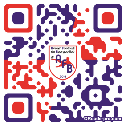 QR code with logo 27620