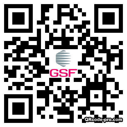 QR code with logo 279M0