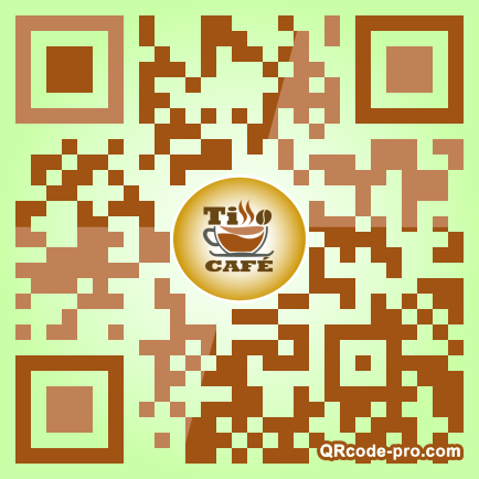 QR code with logo 27T50