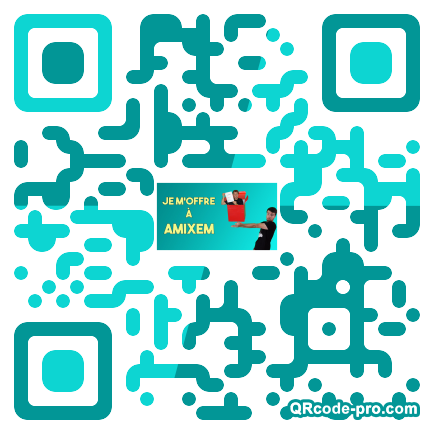 QR code with logo 286M0