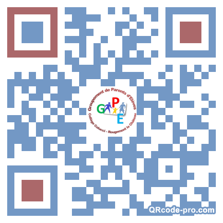 QR code with logo 28Rp0