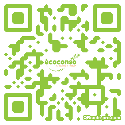 QR code with logo 28Ry0