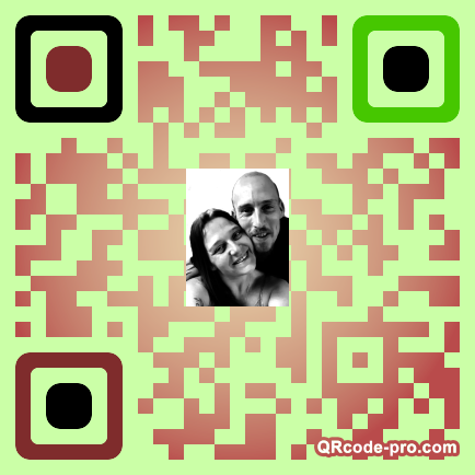 QR code with logo 28p40