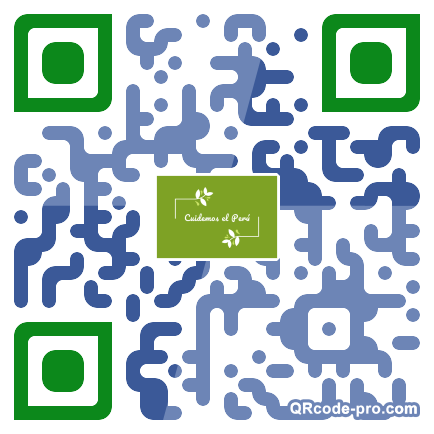 QR code with logo 28tv0