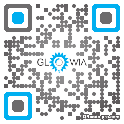 QR code with logo 28x30