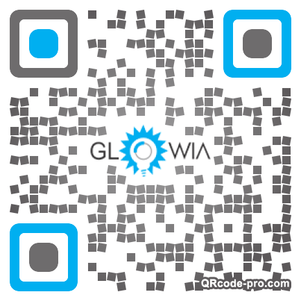 QR code with logo 28x50