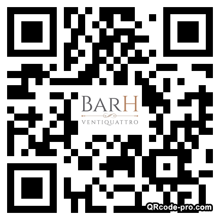 QR code with logo 299Z0