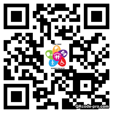 QR code with logo 2AwH0