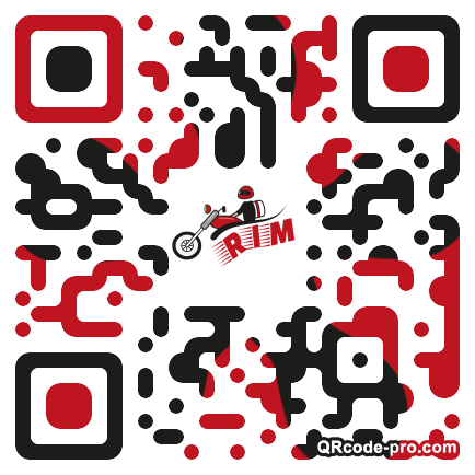 QR code with logo 2BzX0