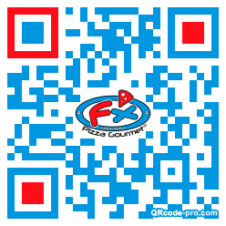 QR code with logo 2Dp60