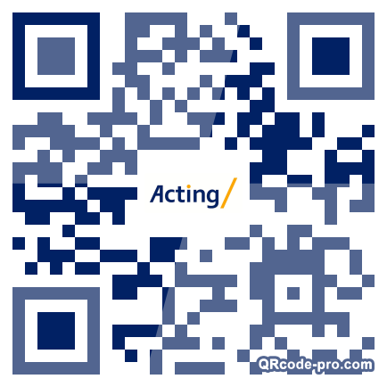 QR code with logo 2FVN0