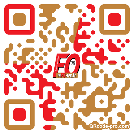 QR code with logo 2H2x0