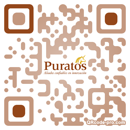 QR code with logo 2HO00